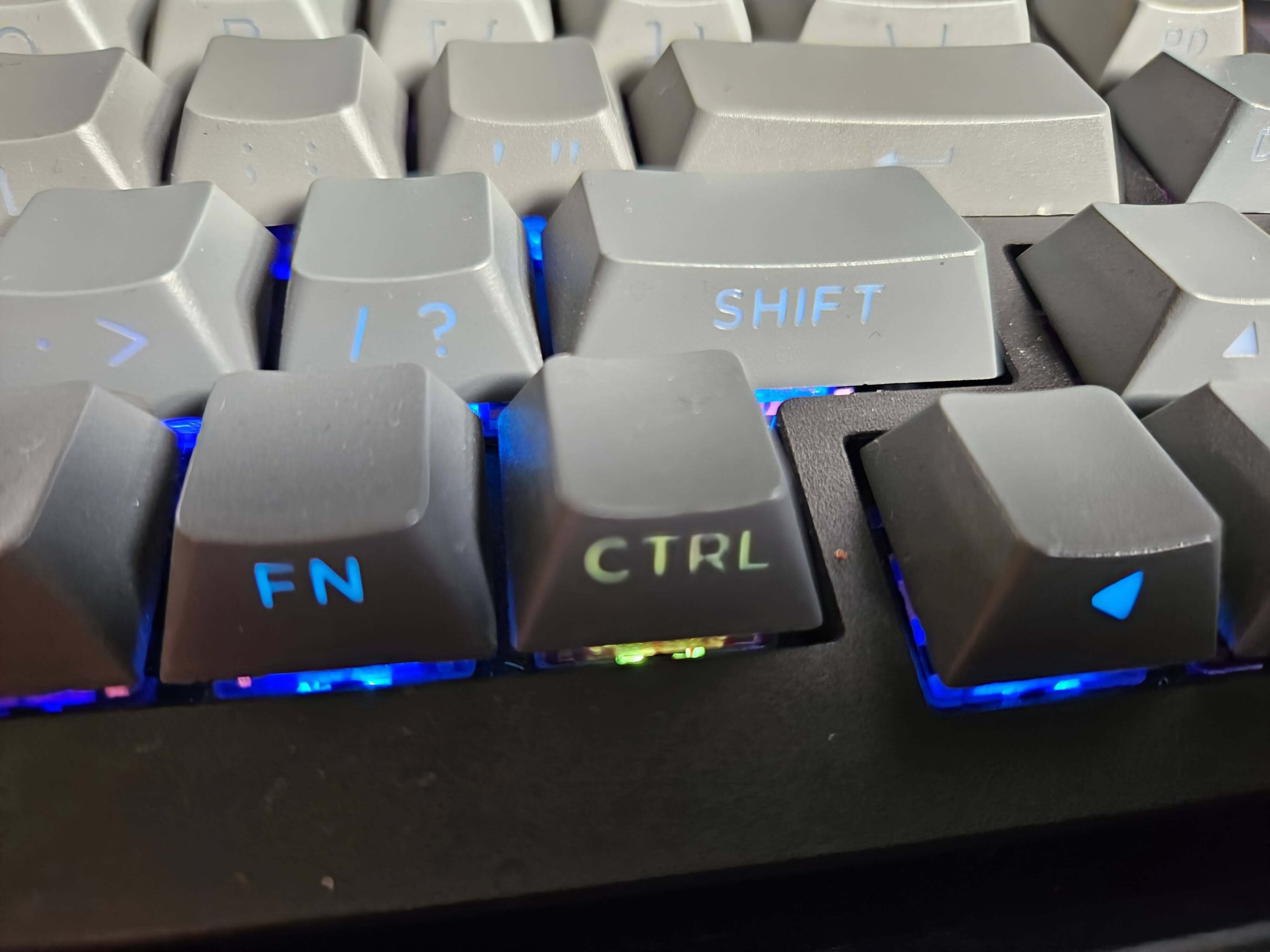 Close up for CTRL key