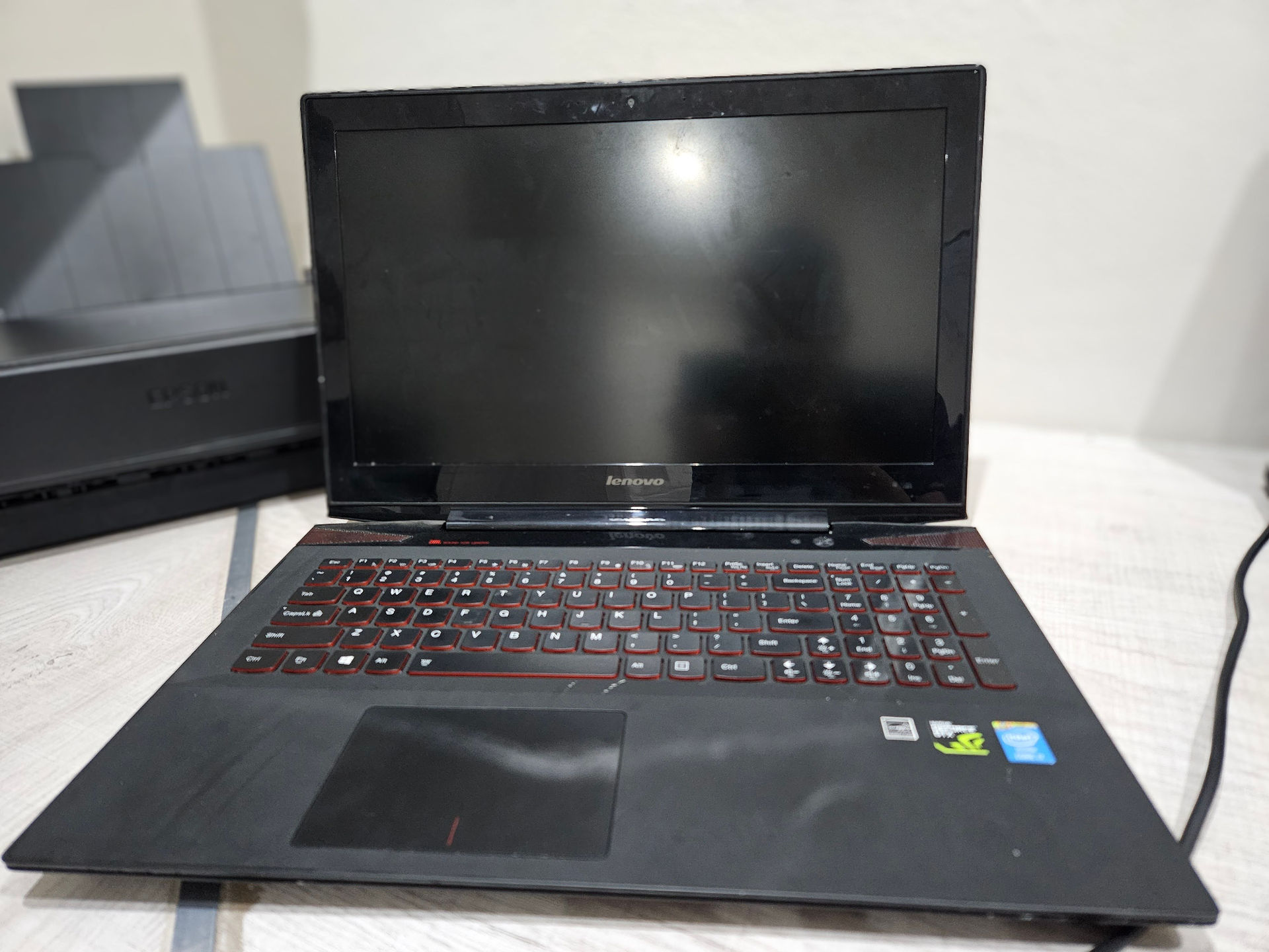 A picture of my old laptop